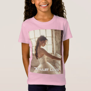CAMISETA AMOR BALLET - BALLET & DANÇA