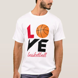 Camiseta Amor, basquete