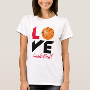 Camiseta Amor, basquete
