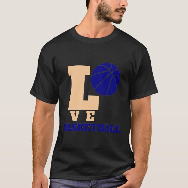 Camiseta Amor, Basquete 1 (Frente)