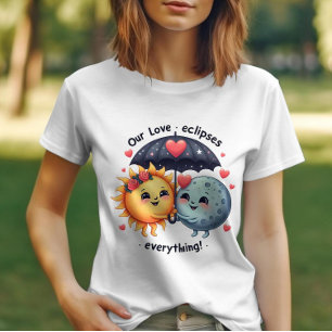 Camiseta Amor Bastante Eclipe Tudo Adorável