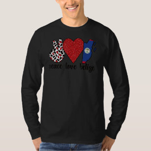 Camiseta Amor Belize Orotas Belizeanas Ortundas