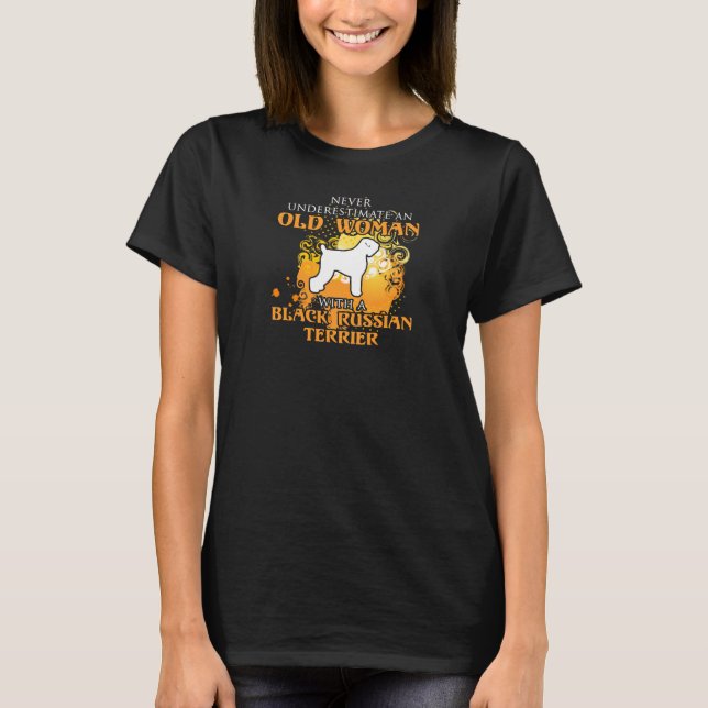 Camiseta amor Black Russian Terrier Funny Gift (Frente)