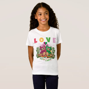 CAMISETA AMOR BONITAS ADORÁVEIS E COROAS