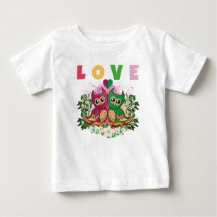 CAMISETA AMOR BONITAS ADORÁVEIS E COROAS
