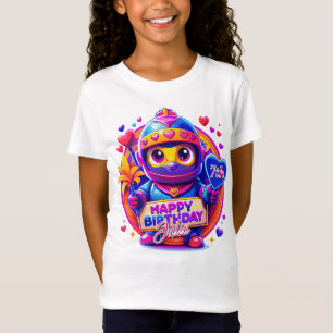 Camiseta Amor Bonito E Arte Pensada Em Ninja, Presente De A