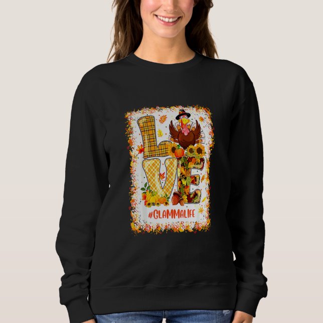 Camiseta Amor Branqueado Glamma Vida Peru Fall Outono Ação  (Frente)