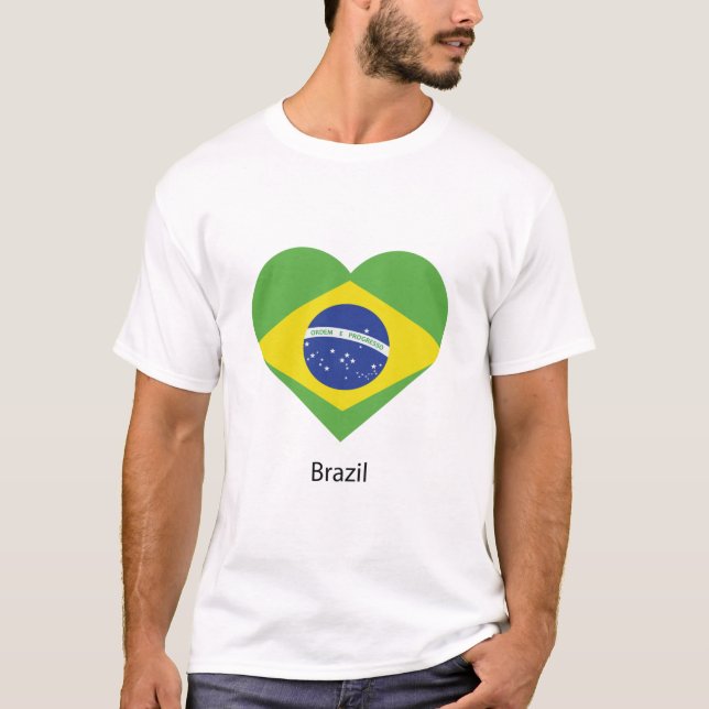 Camiseta Amor Brasil (Frente)