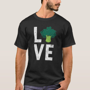 Camiseta Amor Broccoli Funny Vegan Vegetables Gr