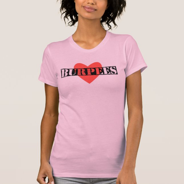 Camiseta Amor Burpees NÃO! (Frente)
