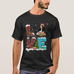 Camiseta Amor, Caça Com Papai Noel, Cos De Natal