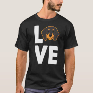 Camiseta Amor Cachorro Cachorro Raça Cachorro Proprietário