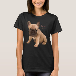 Camiseta Amor Cachorro Francês Francês Mãe Pai Cachorro Cac
