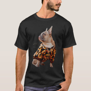 Camiseta Amor Cachorro Francês Francês Mãe Pai Cachorro Cac
