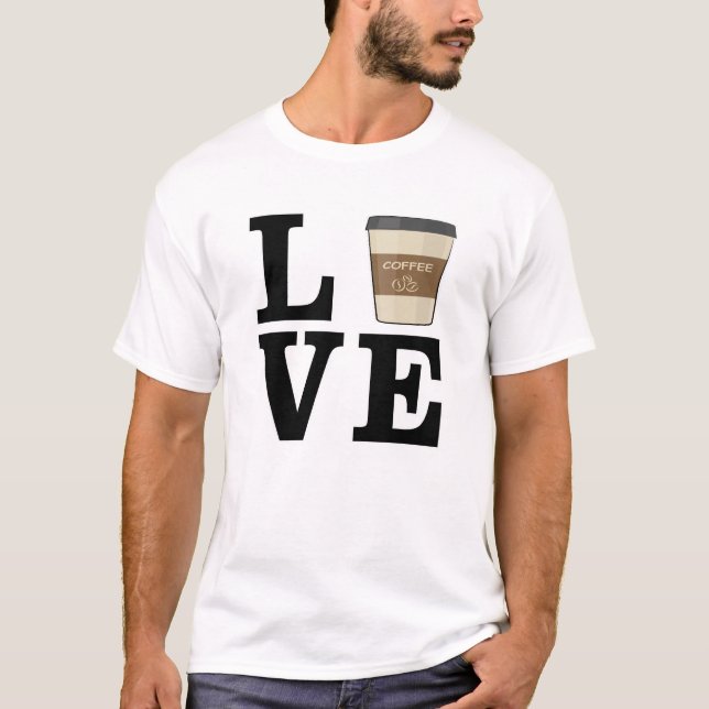 Camiseta Amor Café (Frente)