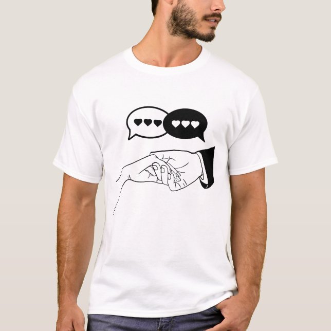Camiseta Amor, casal (Frente)