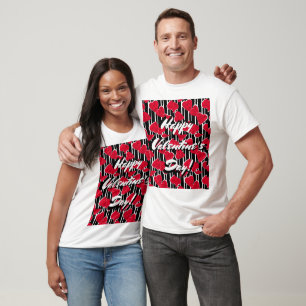 Camiseta Amor, casamento, Dia de os namorados