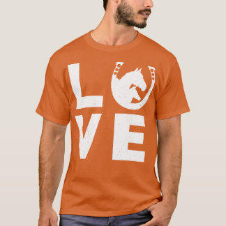Camiseta Amor Cavalo Equestre Cavaleiro Equestre Passando P