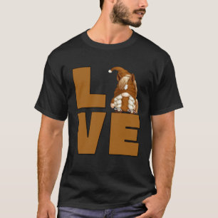 Camiseta Amor Cavalo Mãe Gnome Gráfico Para Mulheres Caval