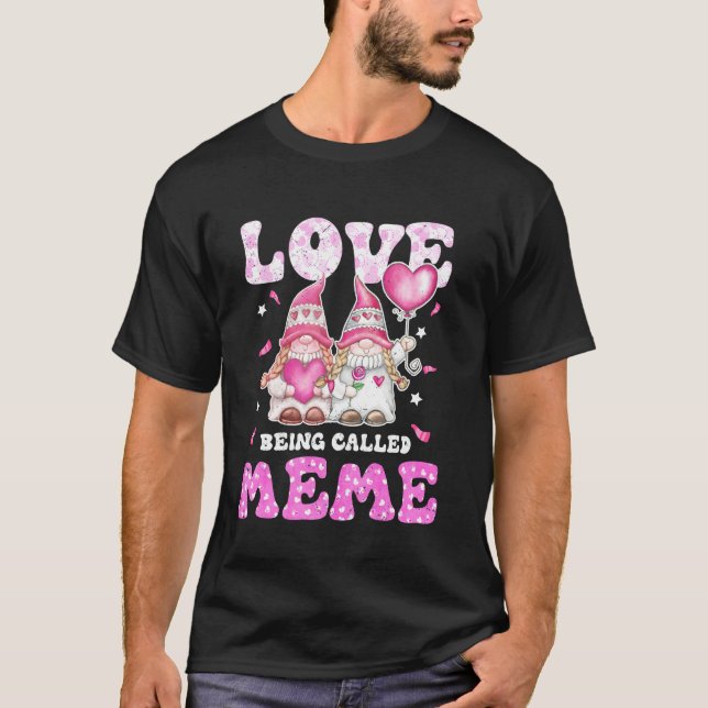 Camiseta Amor Chamado de "Os Gnomos Meme Vovó e Netos" (Frente)