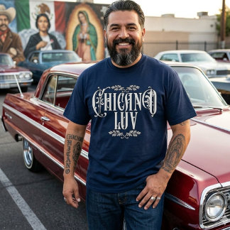 Camiseta amor chicano Nome Personalizado