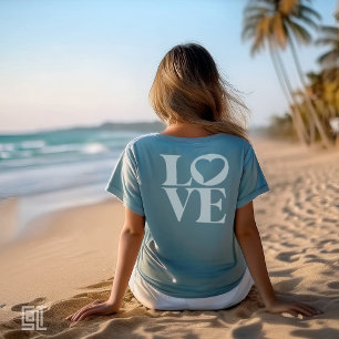 Camiseta Amor Clássico Retrô Dia dos Namorados
