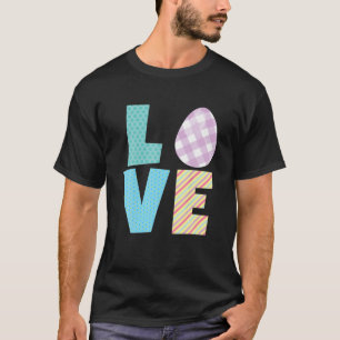 Camiseta Amor Coelhinho De Ovo Girafa Impressão Bonito Coel