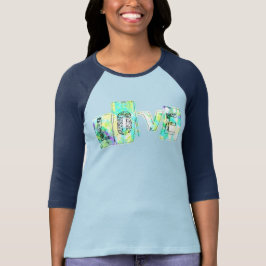 Camiseta Amor com Baseball Compaixão