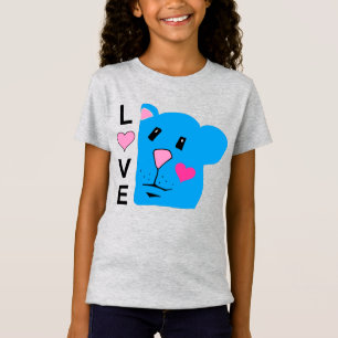 Camiseta Amor Com Bonitas Garotas De Chipmunk
