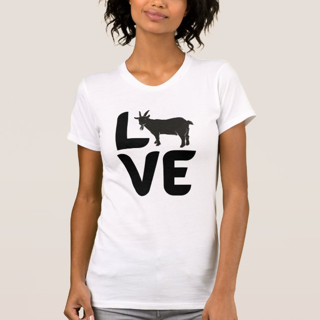 Camiseta Amor com Goat como O (Frente)