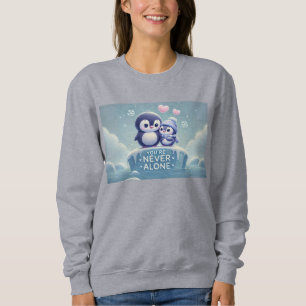 Camiseta Amor com Pinguim Inverno