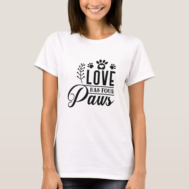 CAMISETA AMOR COM QUATRO PÁGINAS (Frente)