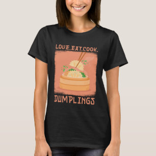 Camiseta Amor Coma Idiotas De Cozinhar Ilustantes Inibidore