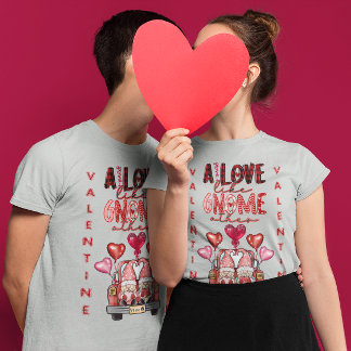 Camiseta Amor Como Gnome Outro Namorados Casal Doce