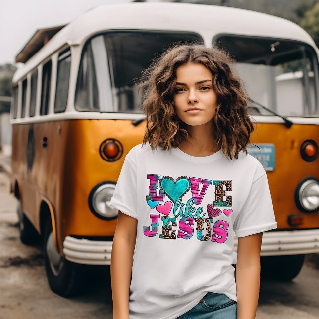 Camiseta Amor Como Jesus (Criador carregado)