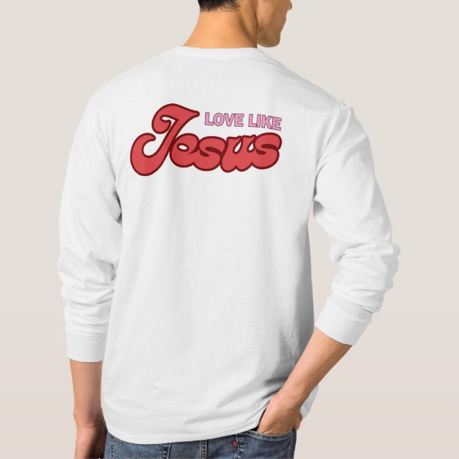 Camiseta Amor como Jesus (Verso)