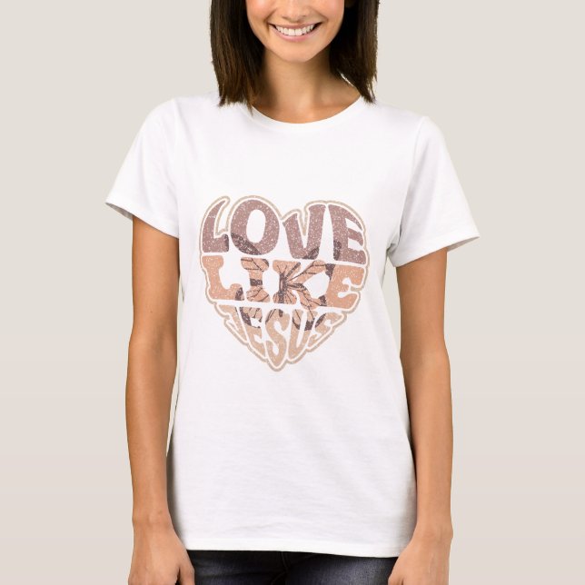 Camiseta Amor Como Jesus (Frente)