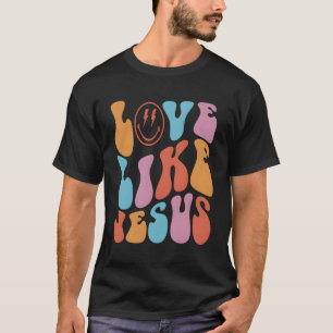 Camiseta Amor Como Jesus Aestético Por