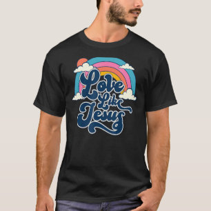 Camiseta Amor Como Jesus Cristo Palavras De Deus Cristão Na
