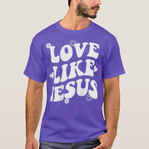 Camiseta Amor Como Jesus Cristo Trendy Palavras Sobre Homen