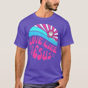 Camiseta Amor Como Jesus Daisy Sunset Deus Religioso Christ
