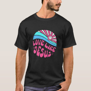 Camiseta Amor Como Jesus Daisy Sunset Deus Religioso Christ