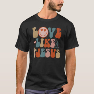Camiseta Amor Como Jesus Deus Religioso Palavras Cristãs So