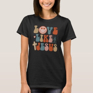 Camiseta Amor Como Jesus Deus Religioso Palavras Cristãs So