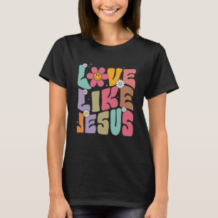 Camiseta Amor Como Jesus Deus Religioso Sobrevive Com Palav