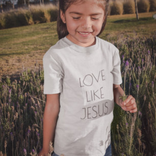 Camiseta Amor como Jesus Menina