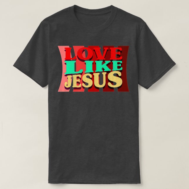Camiseta Amor Como Jesus Premium (Frente do Design)