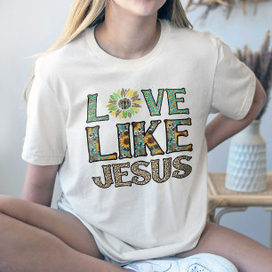 Camiseta Amor Como Jesus Shirt, Christian Ocidental