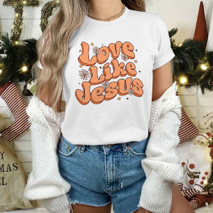 Camiseta Amor Como Jesus T-Shirt, Roupa cristão