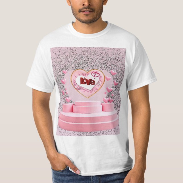 Camiseta Amor coração (Frente)